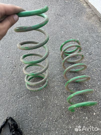 Пружины с занижением -70 ваз/granta