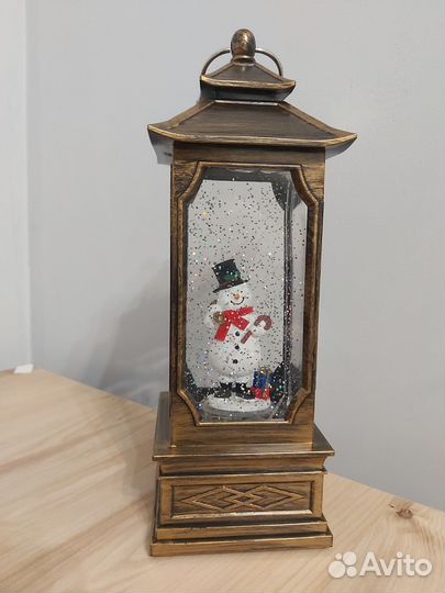 Декоративный фонарь с подсветкой и музыкой