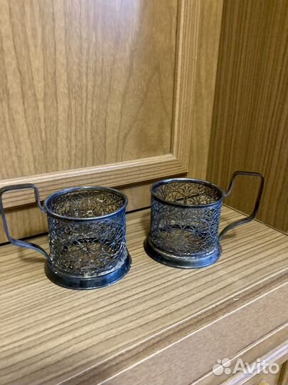 Подстаканники СССР скань