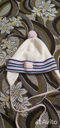 Шапочка для новорождённого весна