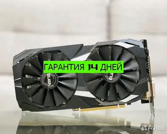 Видеокарта asus RX 580 8gb