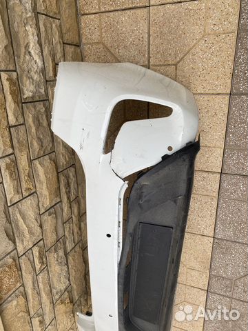 Бампер киа рио задний