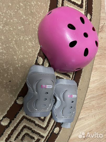 Защита Шлем и наколенники