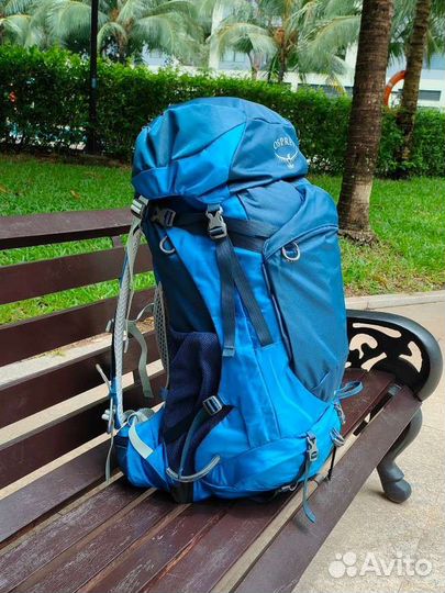 Туристический рюкзак Osprey Stratos 50 синий