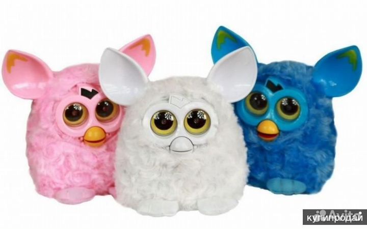 Игрушка Furby ферби Белий Розовый и Синий
