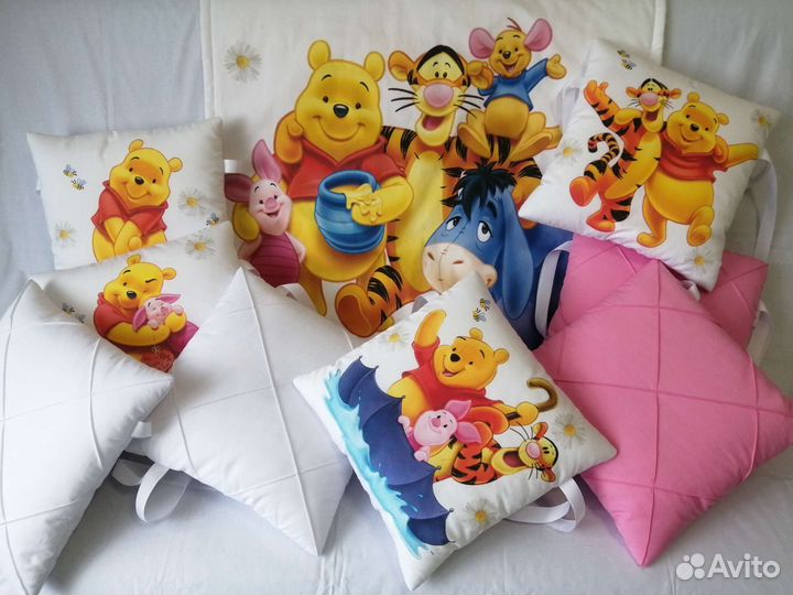 Бортики в кроватку новые