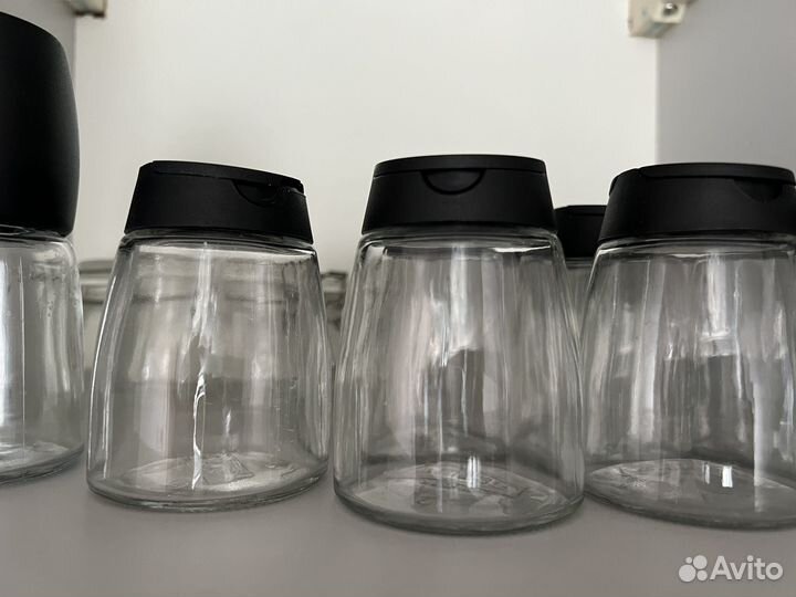 Стеклянные баночки для специй IKEA