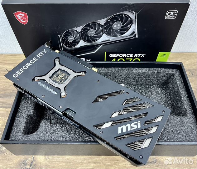 MSI nvidia GeForce RTX 4070 Ventus 3X E oс