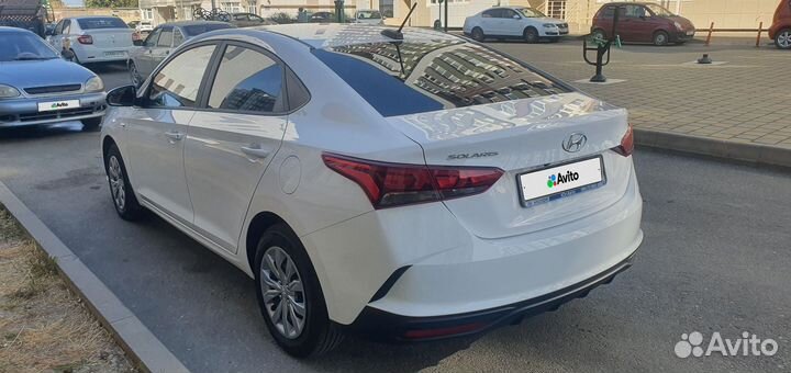 Hyundai Solaris 1.6 AT, 2022, 40 000 км