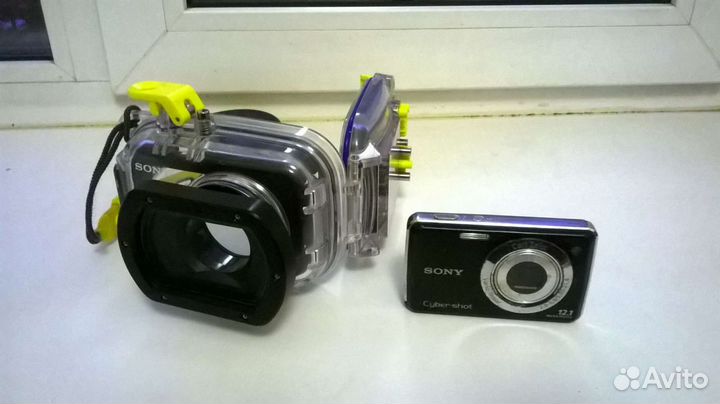 Фотоаппарат с боксом для подводной съемки