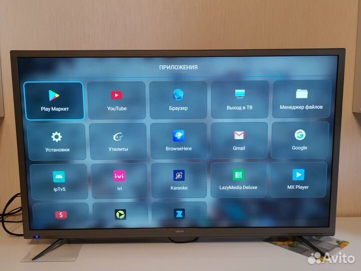 Телевизор Dexp F40E 8000Q SMART Tv