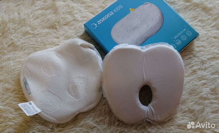 Ортопедическая подушка askona New Born, 24x24