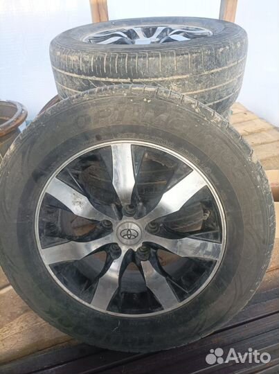 Колеса на toyota RAV4 литые диски