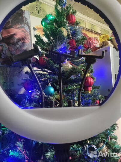 Кольцо для селфи 45 см.с тремя держателями