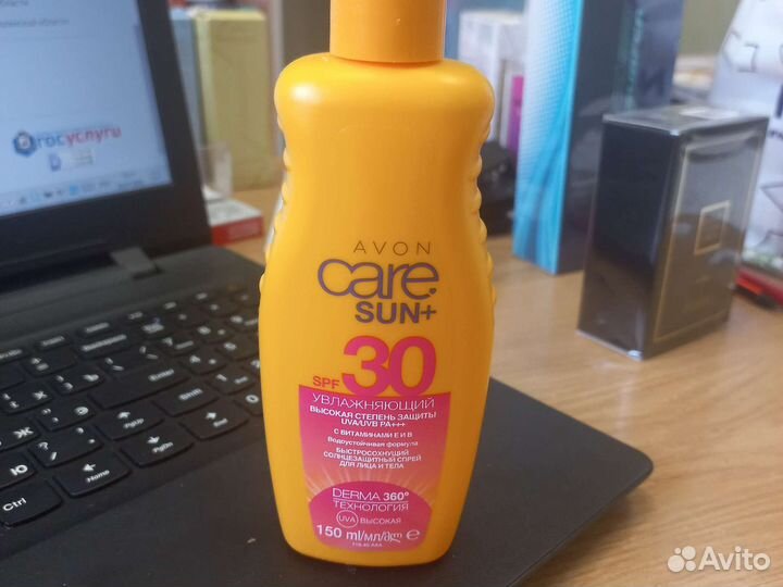 Солнцезащитный спрей SPF 30 avon