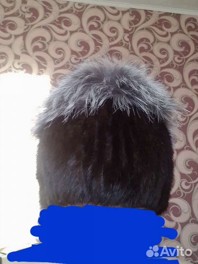 Шапка норковая женская