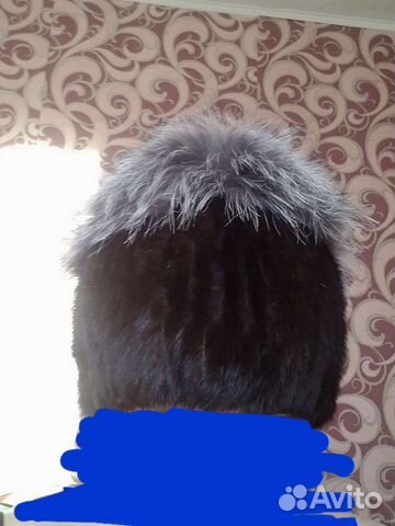 Шапка норковая женская