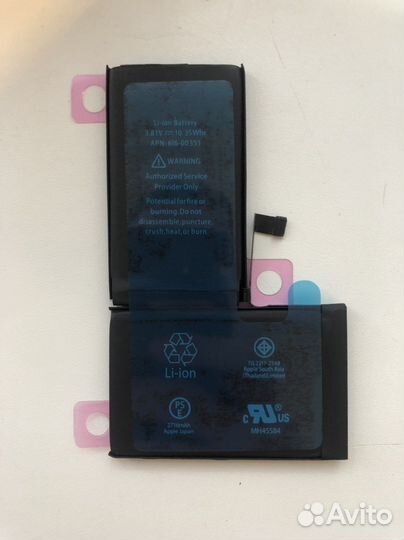Аккумулятор на iPhone X