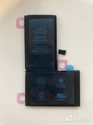 Аккумулятор на iPhone X