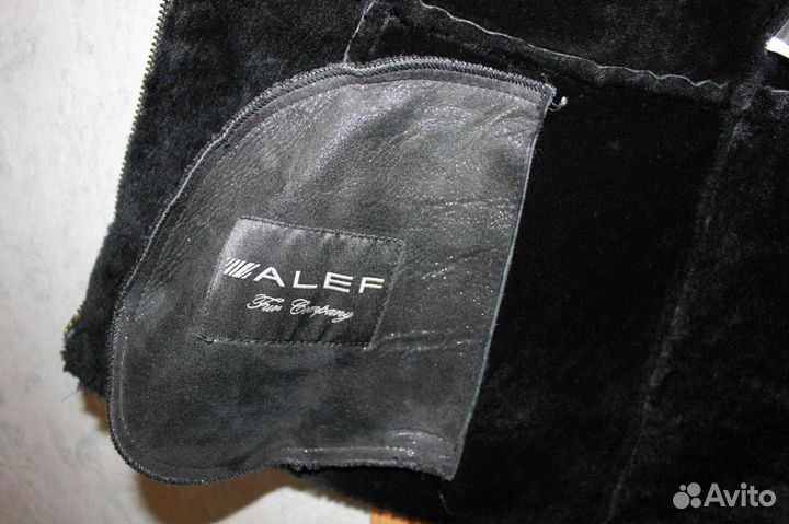 Натуральная дубленка Alef 46-48 размера