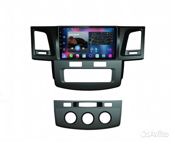 Магнитола Toyota Hilux 2012+ Android 10 2/32G Qled