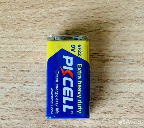 Батарейки (крона), 9v. Новые