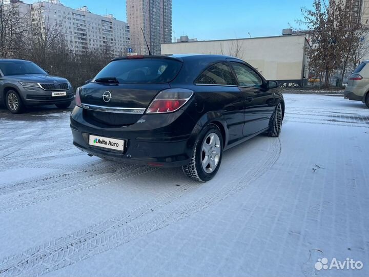 Opel Astra GTC 1.8 AT, 2007, 254 000 км