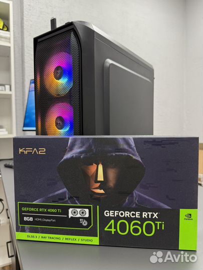 Новый игровой пк AMD Ryzen 7 / 32 Gb/512 Gb/4060Ti