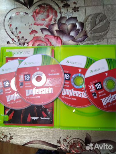 Диск Wolfenstein xbox369