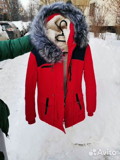 Куртка парка для девочки размер S/М