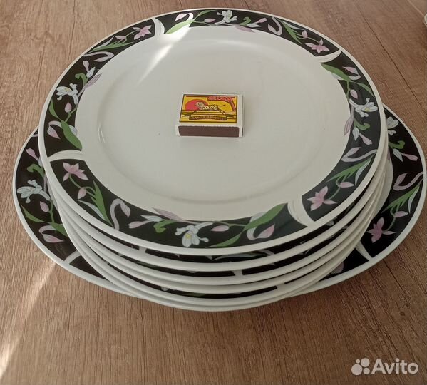 Тарелки из бабушкиного серванта