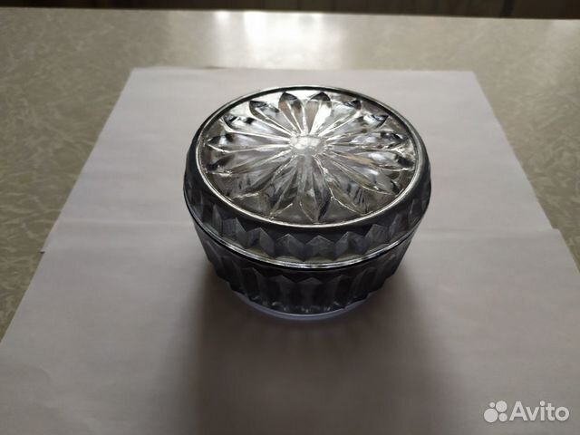 Маслёнка. Цветное стекло. СССР