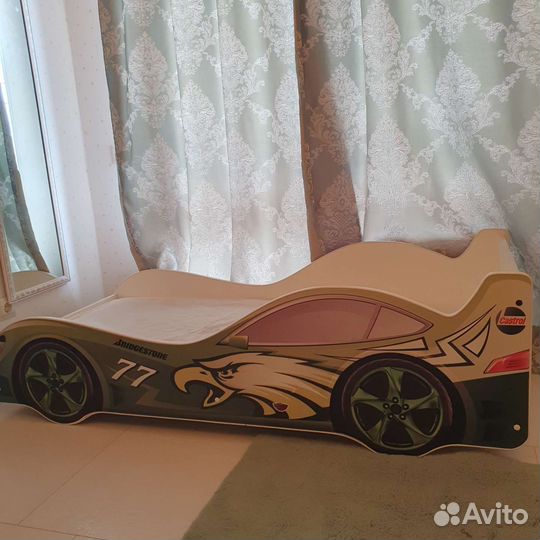 Детская кровать от 3 лет с бортиками