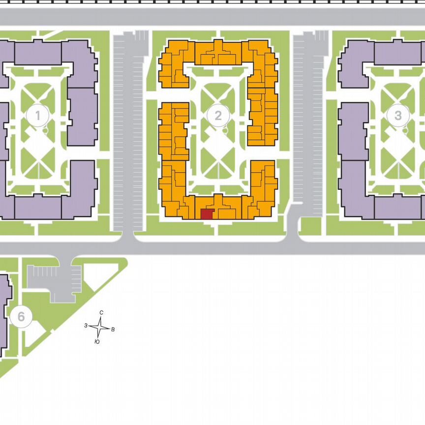 1-к. квартира, 38,2 м², 1/4 эт.