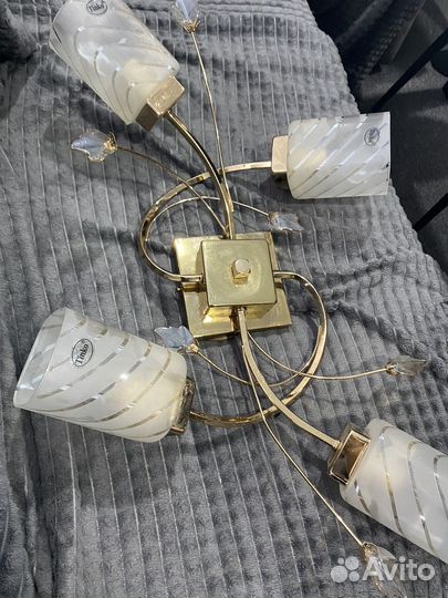 Люстра потолочная бу