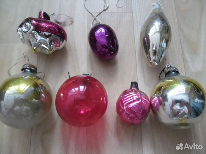 Елочные игрушки СССР