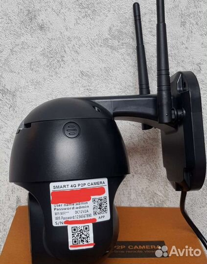 4G камера (sim-карта), раздаёт WiFi. новая