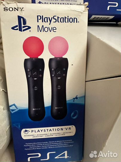 Шлем sony ps4 vr, ps move, camera в коробке