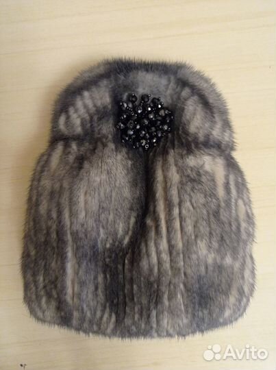 Шапка норковая женская