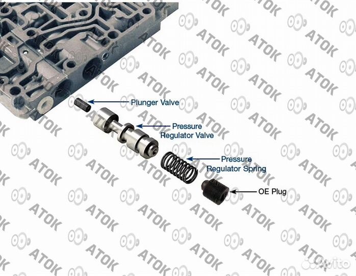 120940-01K клапан регулировки давления DP0/AL4 рем