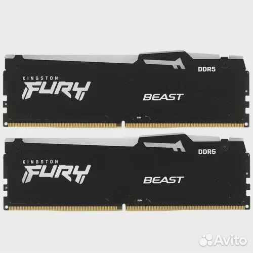 32Gb 5200 Kingston fury beast (KF552C40bbak2-32)