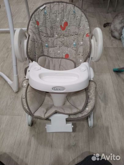 Электрокачель 2в1