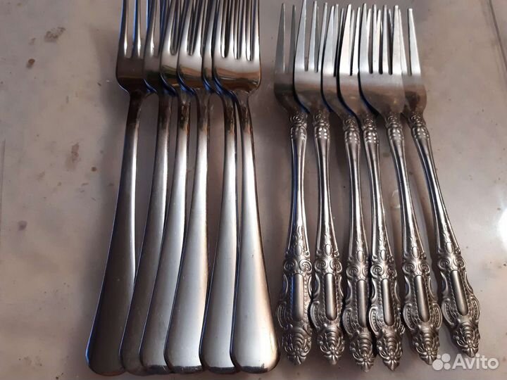 Столовые приборы ложки вилки новые продаю