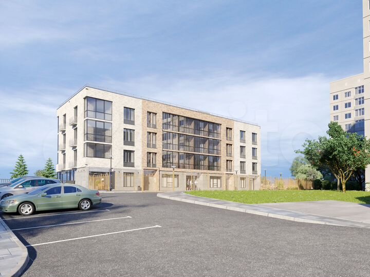 2-к. квартира, 52,7 м², 4/5 эт.