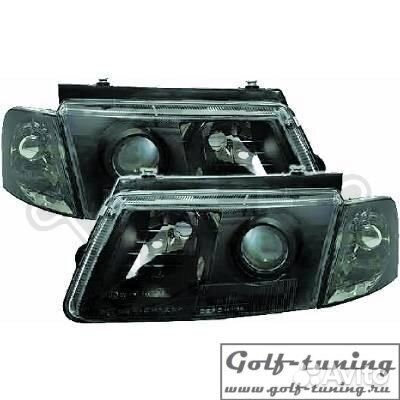 VW Passat B5 Фары с линзами черные