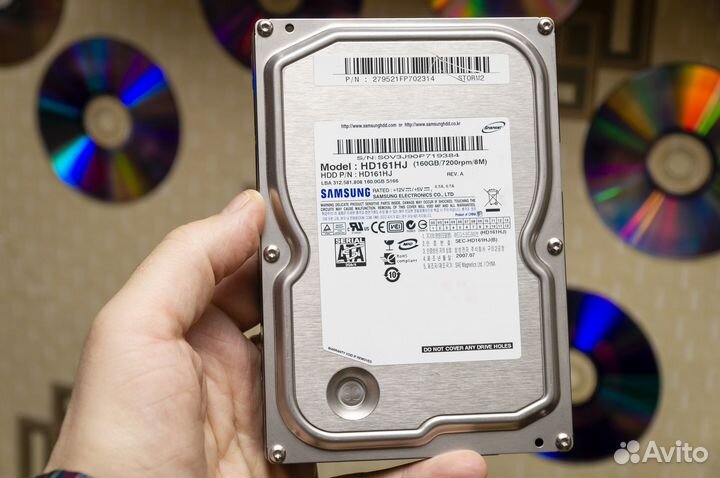 Samsung 160 Гб SpinPoint T166S hd161hj SATA