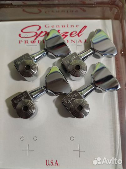 Колки 4 в линию для бас-гитары sperzel