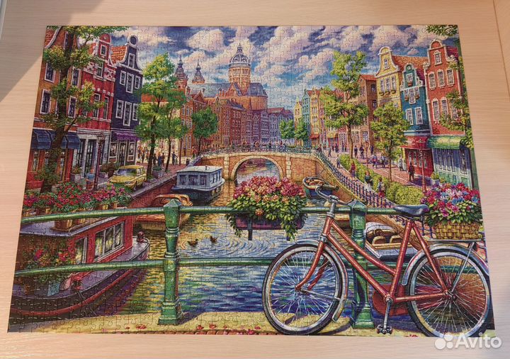 Пазлы, 9 шт 1000, 1500 деталей