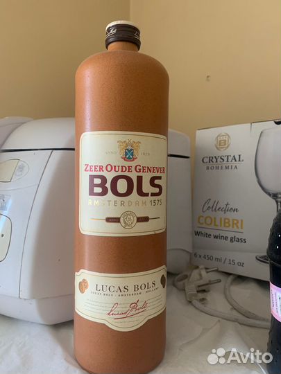 Бутылка от голландского джина, англ джина