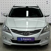 Hyundai Solaris 1.6 AT, 2015, 129 087 км, с пробегом, цена 1 099 000 руб.